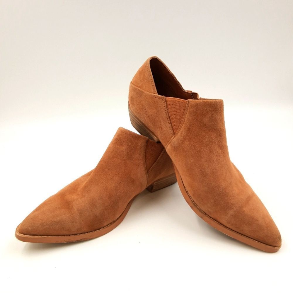 Steve Madden Ankle Booties Size 8.5 Camel Color P… - image 2